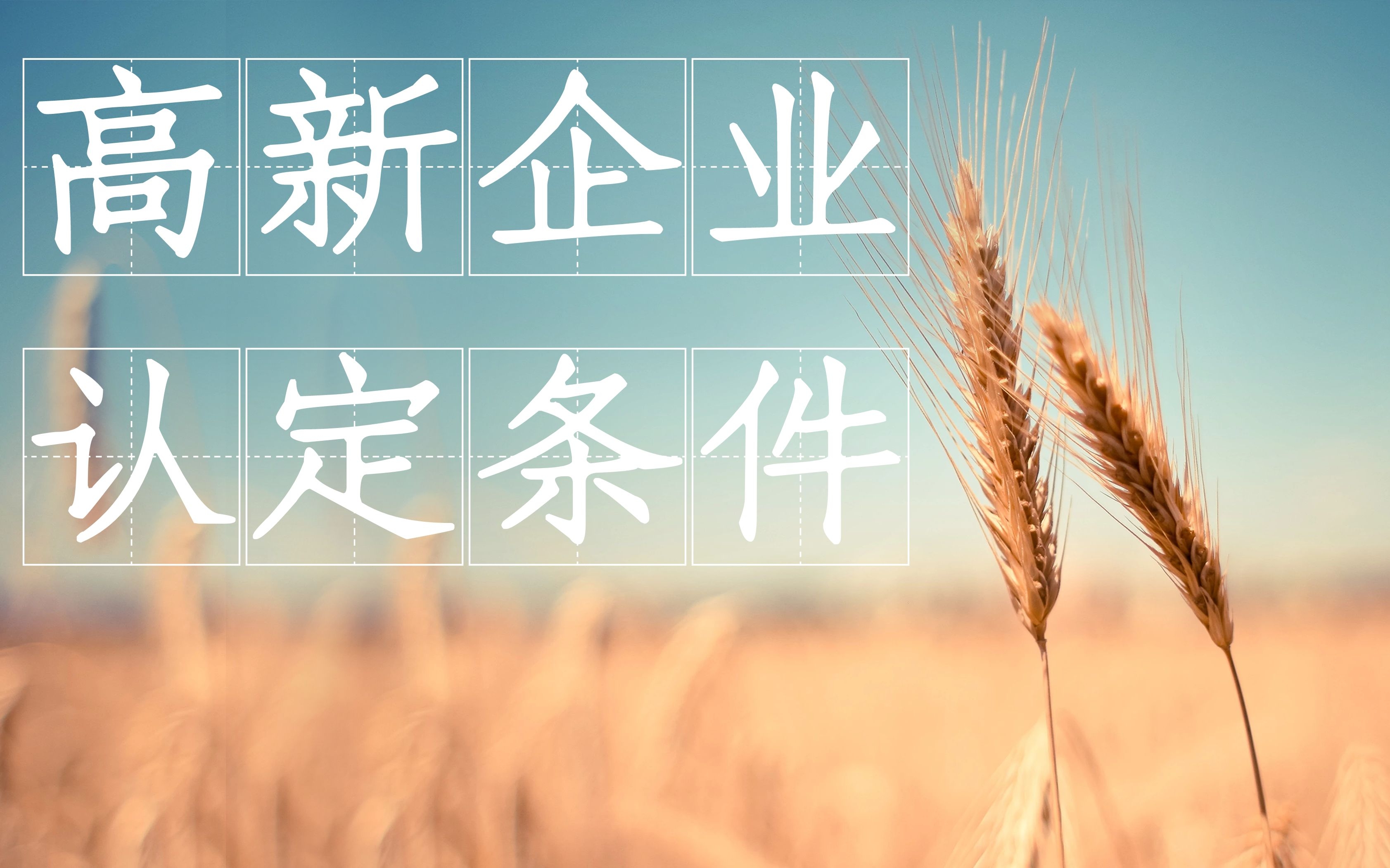 企业如何自查是否满足高新企业认定条件